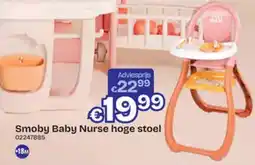 Dreamland Smoby Baby Nurse hoge stoel aanbieding