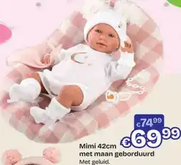 Dreamland Mimi 42cm met maan geborduurd aanbieding