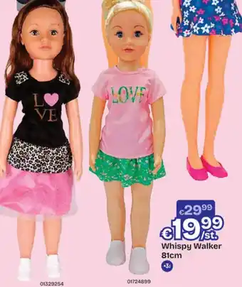 Dreamland Whispy Walker 81cm aanbieding