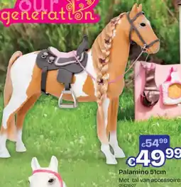 Dreamland Palamino 51cm aanbieding