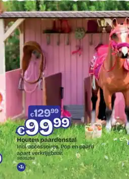 Dreamland Houten paardenstal aanbieding
