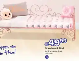 Dreamland Scrollwork Bed aanbieding