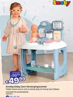 Dreamland Smoby Baby Care Verzorgingscenter aanbieding