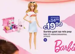 Dreamland Barbie gaat op reis pop aanbieding