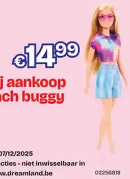 Dreamland Barbie Malibu aanbieding