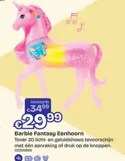 Dreamland Barbie Fantasy Eenhoorn aanbieding