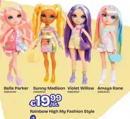 Dreamland Rainbow High My Fashion Style aanbieding
