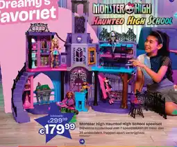 Dreamland Monster High Haunted High School speelset aanbieding