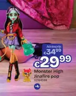 Dreamland Monster High Jinafire pop aanbieding