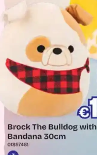 Dreamland Brock The Bulldog with Bandana 30cm aanbieding