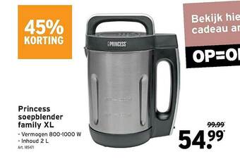 GAMMA Princess Soepblender Family Xl aanbieding