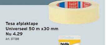 GAMMA Tesa Afplaktape Universeel aanbieding