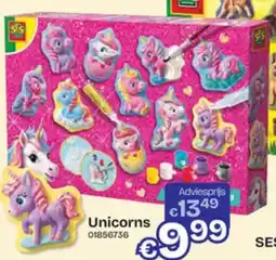 Dreamland SES Gieten en Schilderen unicorns aanbieding