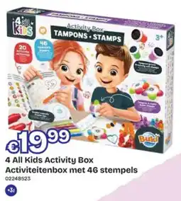 Dreamland 4 All Kids Activity Box Activiteitenbox met 46 stempels aanbieding