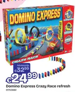 Dreamland Domino Express Crazy Race refresh aanbieding