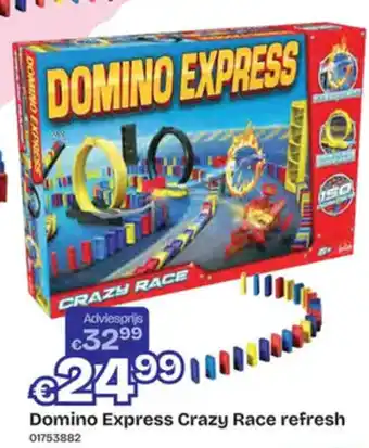 Dreamland Domino Express Crazy Race refresh aanbieding