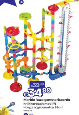 Dreamland Marble Race gemotoriseerde knikkerbaan met lift aanbieding
