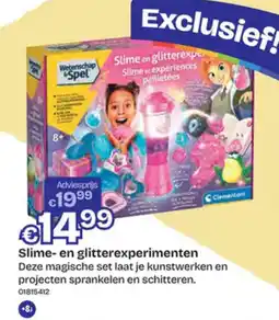 Dreamland Slime- en glitterexperimenten aanbieding
