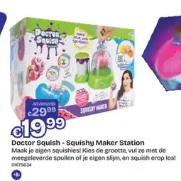 Dreamland Doctor Squish - Squishy Maker Station aanbieding