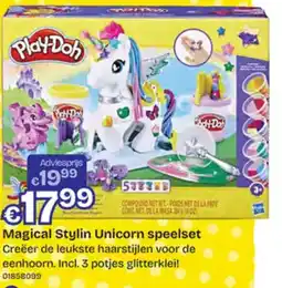Dreamland Play-Doh Magical Stylin Unicorn speelset aanbieding