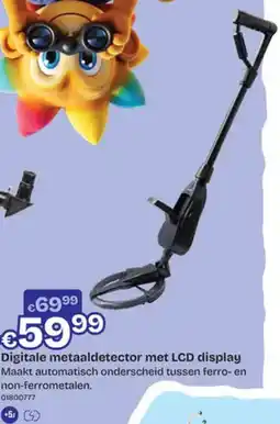 Dreamland Digitale metaaldetector met LCD display aanbieding