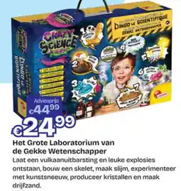 Dreamland Het Grote Laboratorium van de Gekke Wetenschapper aanbieding