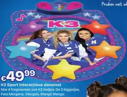 Dreamland K3 Sport interactieve dansmat aanbieding