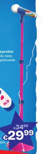 Dreamland K3 Microfoon op statief aanbieding