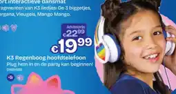 Dreamland K3 Regenboog hoofdtelefoon aanbieding