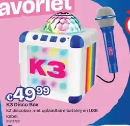 Dreamland K3 Disco Box aanbieding