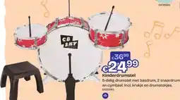 Dreamland Kinderdrumstel aanbieding