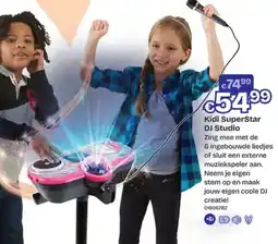 Dreamland Kidi SuperStar DJ Studio aanbieding