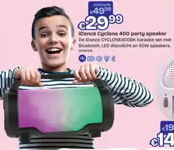 Dreamland iDance Cyclone 400 party speaker aanbieding