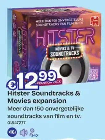 Dreamland Hitster Soundtracks & Movies expansion aanbieding