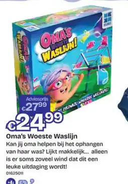 Dreamland Oma's Woeste Waslijn aanbieding