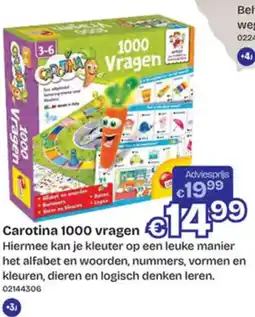 Dreamland Carotina 1000 vragen aanbieding