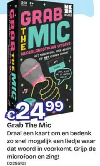 Dreamland Grab The Mic aanbieding