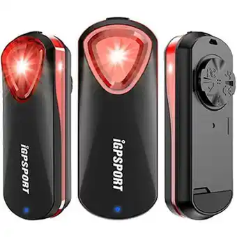 Decathlon Voertuigradar en fietsverlichting achteraan Igpsport SR30 BSC300 IGS630 aanbieding