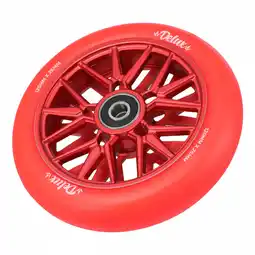 Decathlon Stompe velg 120 mm DELUX - Kleur - Rood/Rood aanbieding