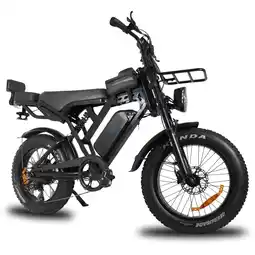 Decathlon Ouxi X80 PRO bike, 250Watt motorvermogen, topsnelheid 25 km/u, 20 inch banden aanbieding