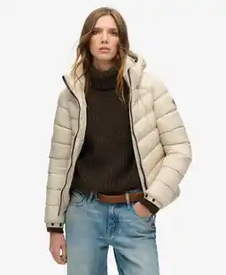 Decathlon Damesjack met capuchon Superdry Everest aanbieding
