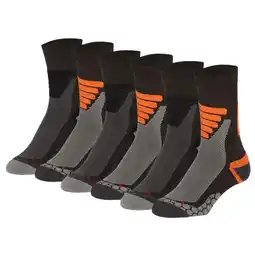Decathlon Xtreme Wandelsokken 6-pack Multi Green aanbieding