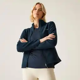Decathlon Fleece Wandelen Dames Hoge Kraag Ritszakken Floreo Iv aanbieding
