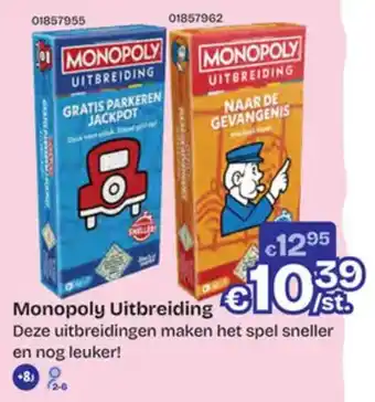 Dreamland Monopoly Uitbreiding aanbieding
