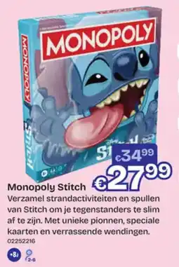 Dreamland Monopoly Stitch aanbieding