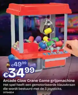 Dreamland Arcade Claw Crane Game grijpmachine aanbieding