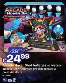 Dreamland Arcade Hover Shot balletjes schieten aanbieding