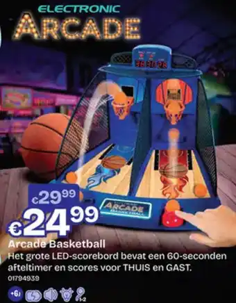 Dreamland Arcade Basketball aanbieding