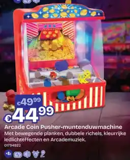 Dreamland Arcade Coin Pusher-muntenduwmachine aanbieding