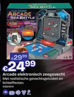 Dreamland Arcade elektronisch zeegevecht aanbieding